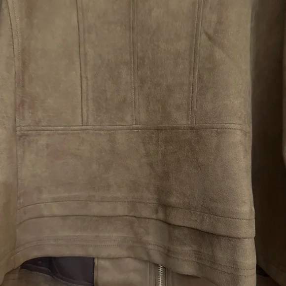 Marc New York Tan Suede Utility Jacket 2X Plus Size - Picture 6 of 6
